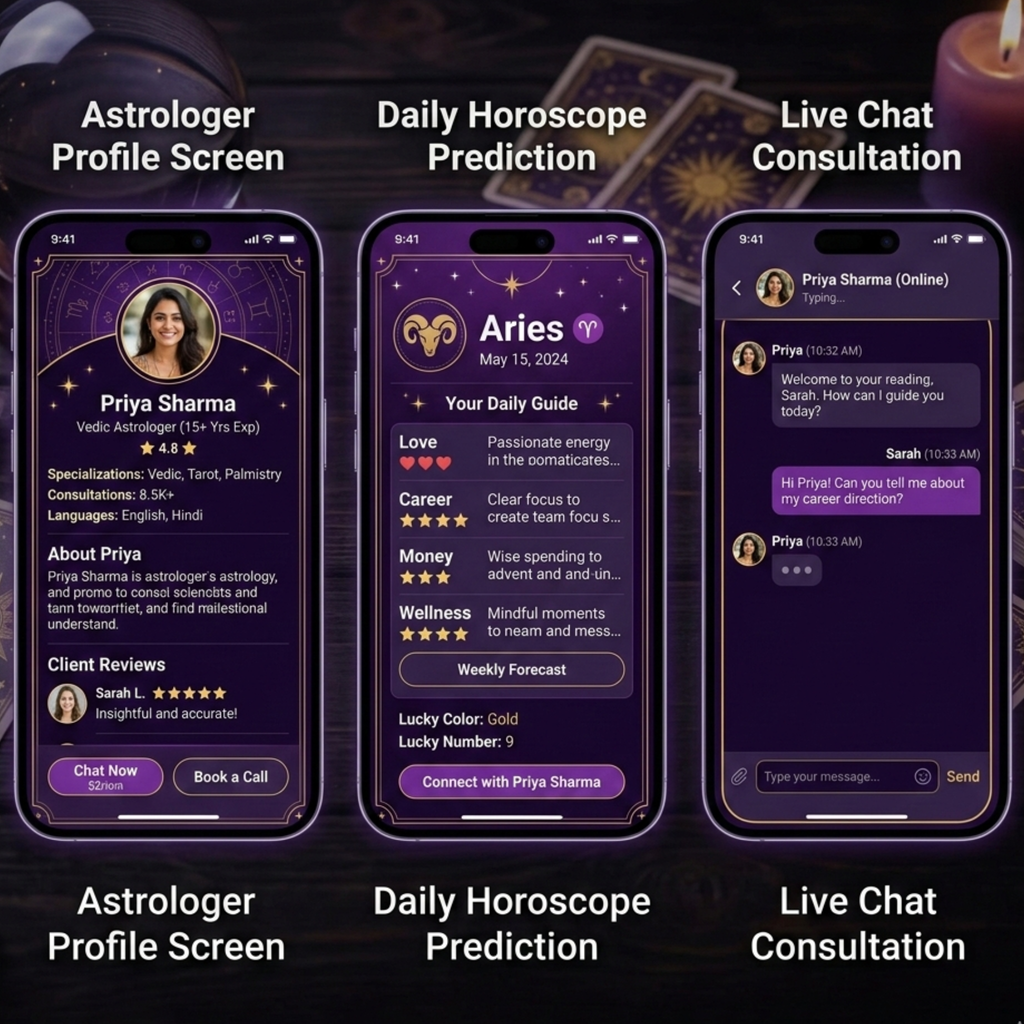 Astrology App (Like Astrotalk)