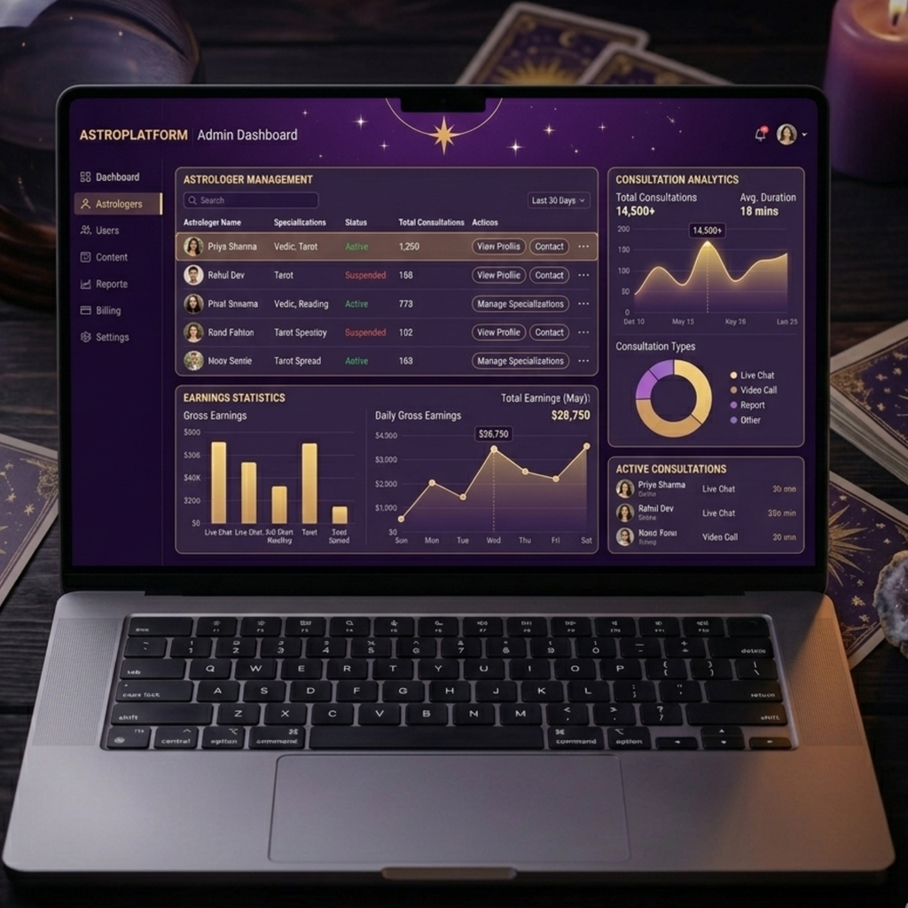 Astrology App (Like Astrotalk)