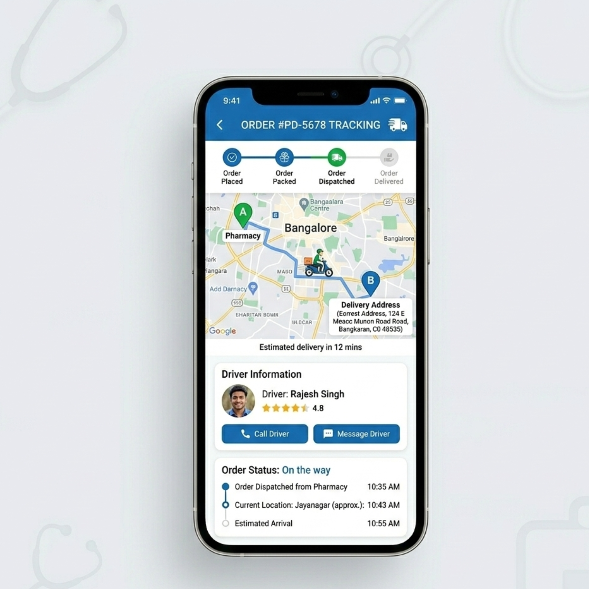 Medicine Delivery App