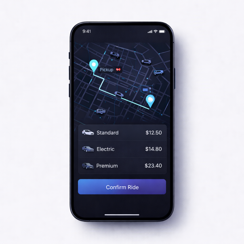Taxi Booking App (Like Uber)