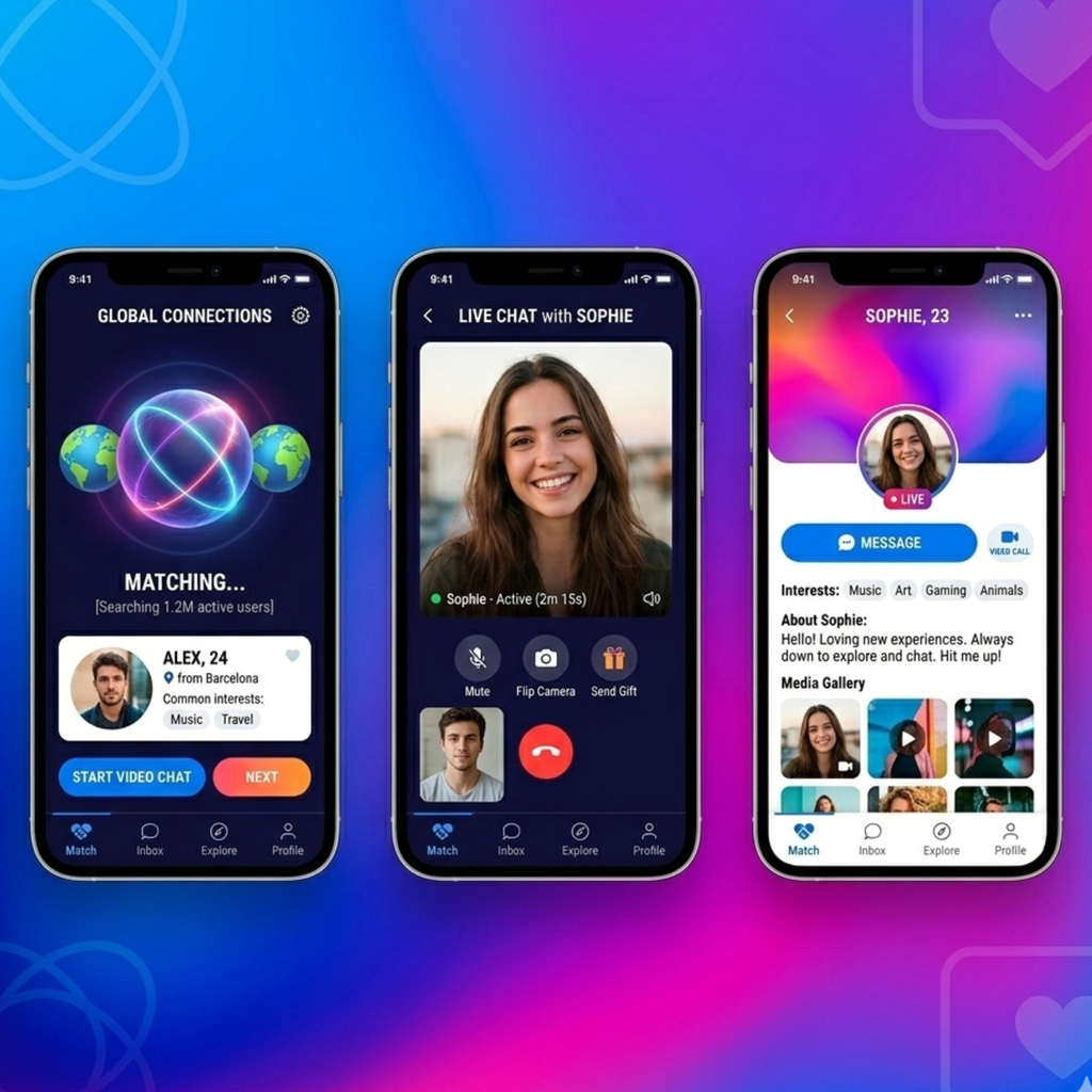 Random Video Calling App