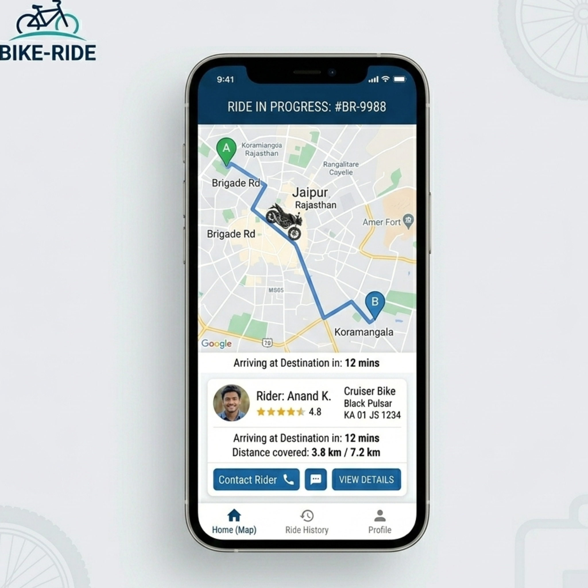 Ride Booking App (Like Rapido)