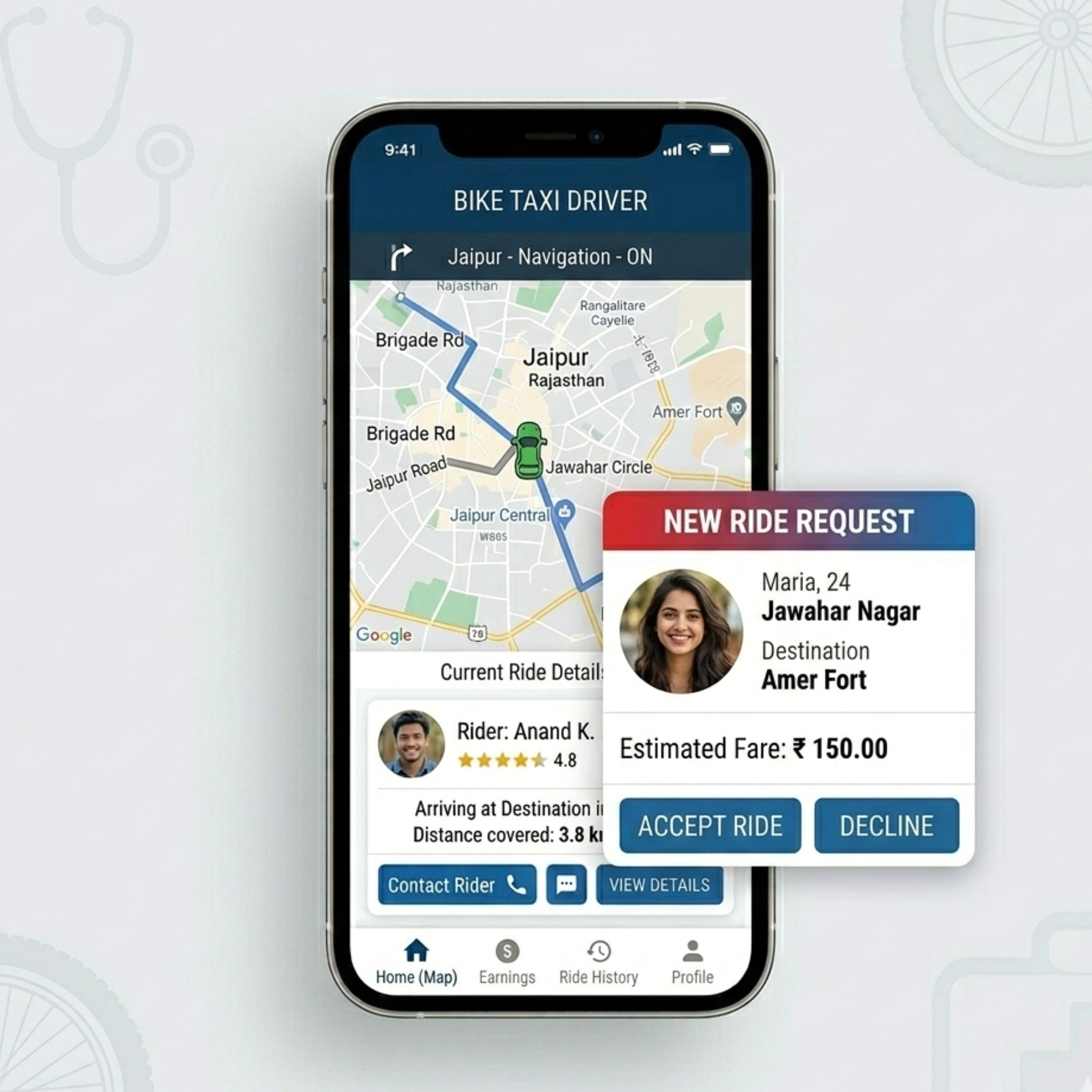 Ride Booking App (Like Rapido)