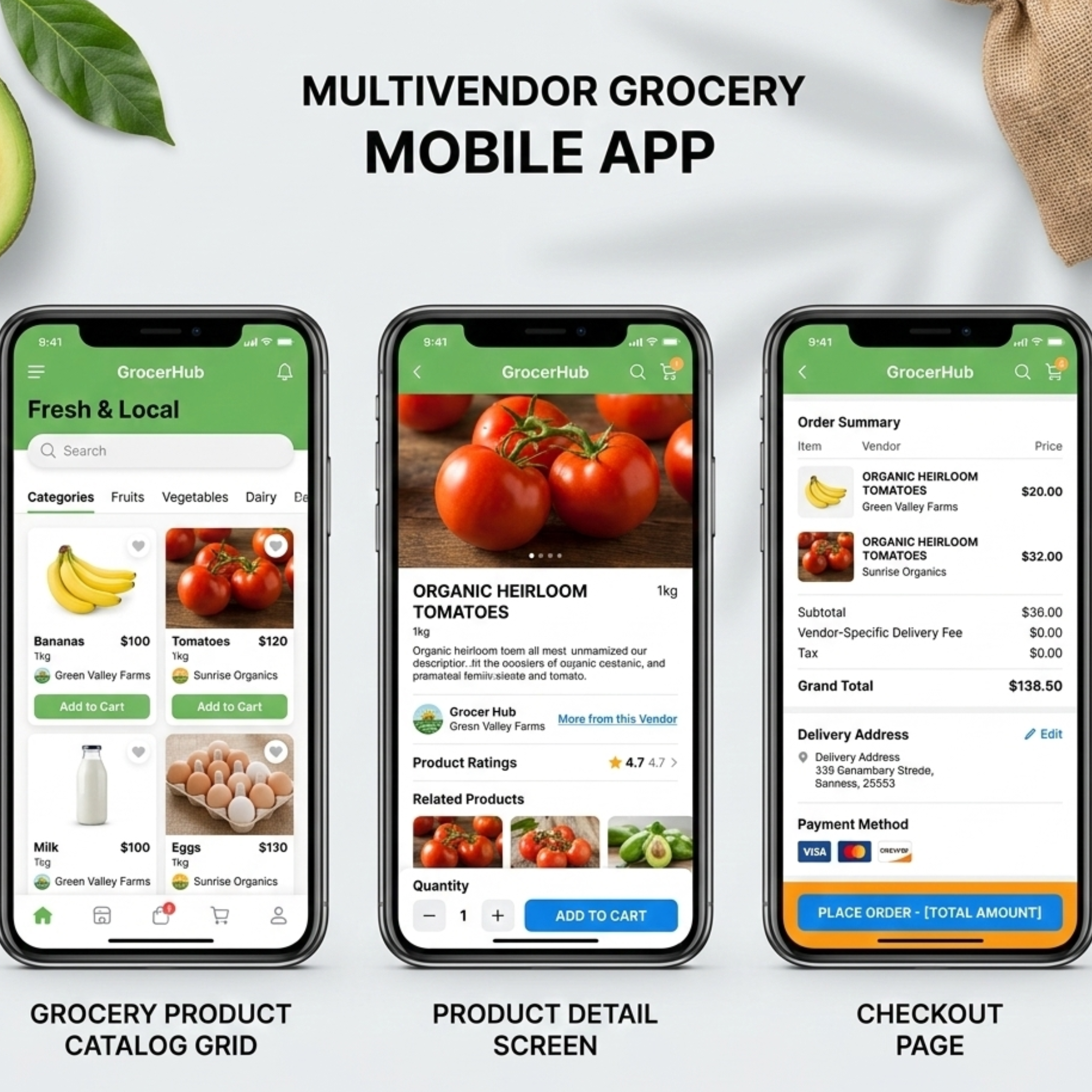 Multivendor Grocery Delivery App (Like Zepto / Blinkit)