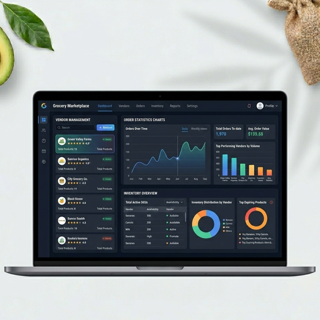 Multivendor Grocery Delivery App (Like Zepto / Blinkit)