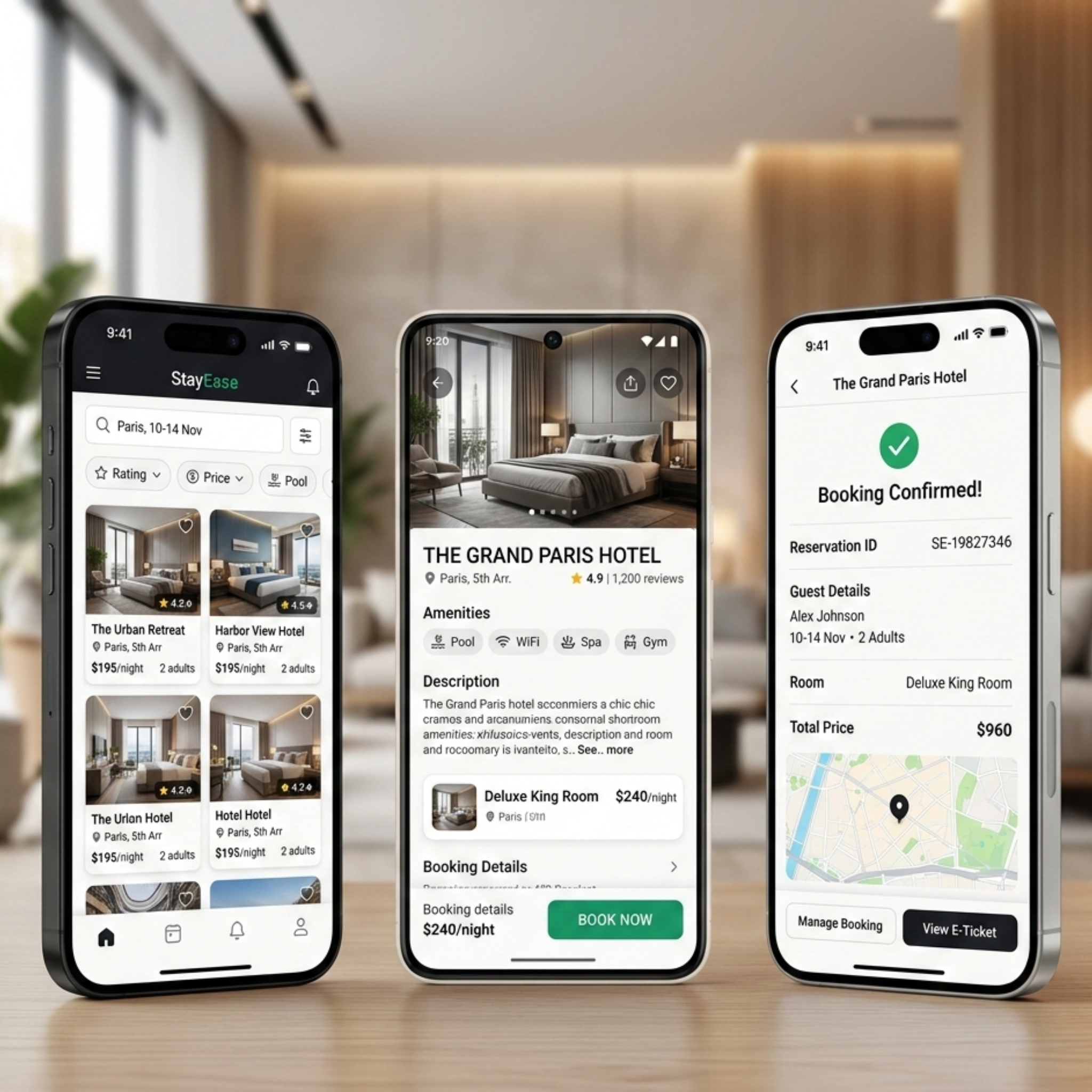 Hotel Booking App (Like OYO)