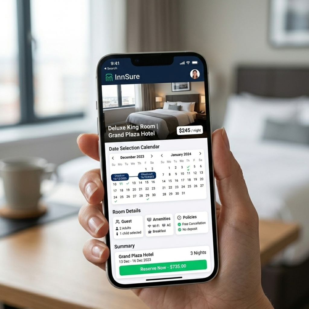 Hotel Booking App (Like OYO)