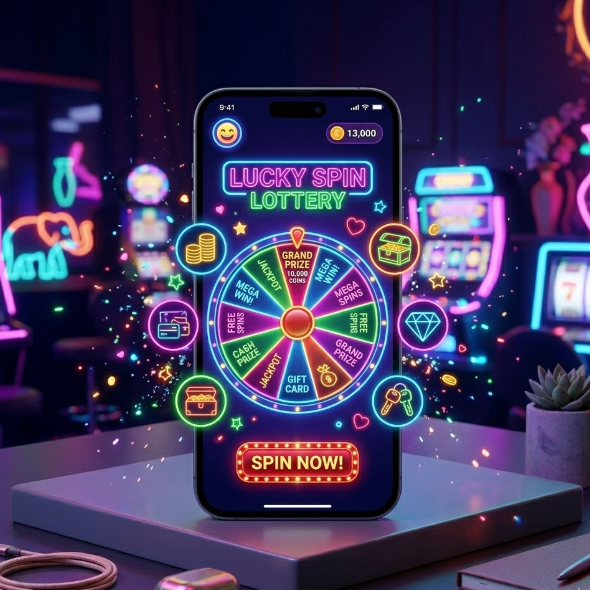 Lottery App (Like 1win)