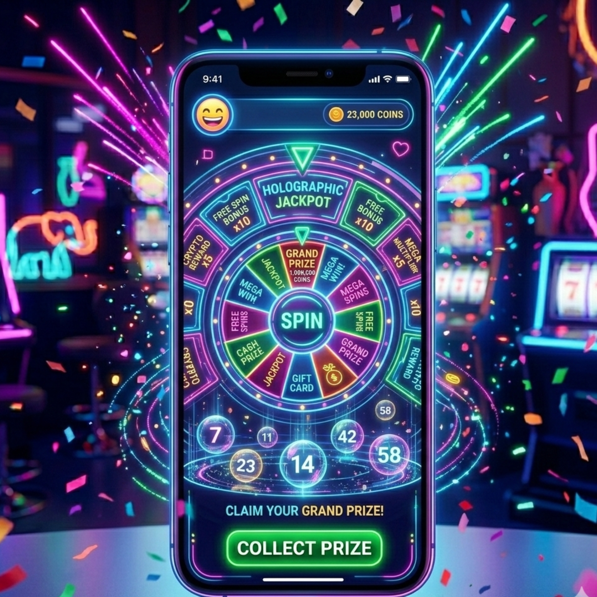 Lottery App (Like 1win)