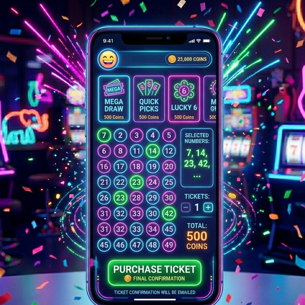 Lottery App (Like 1win)