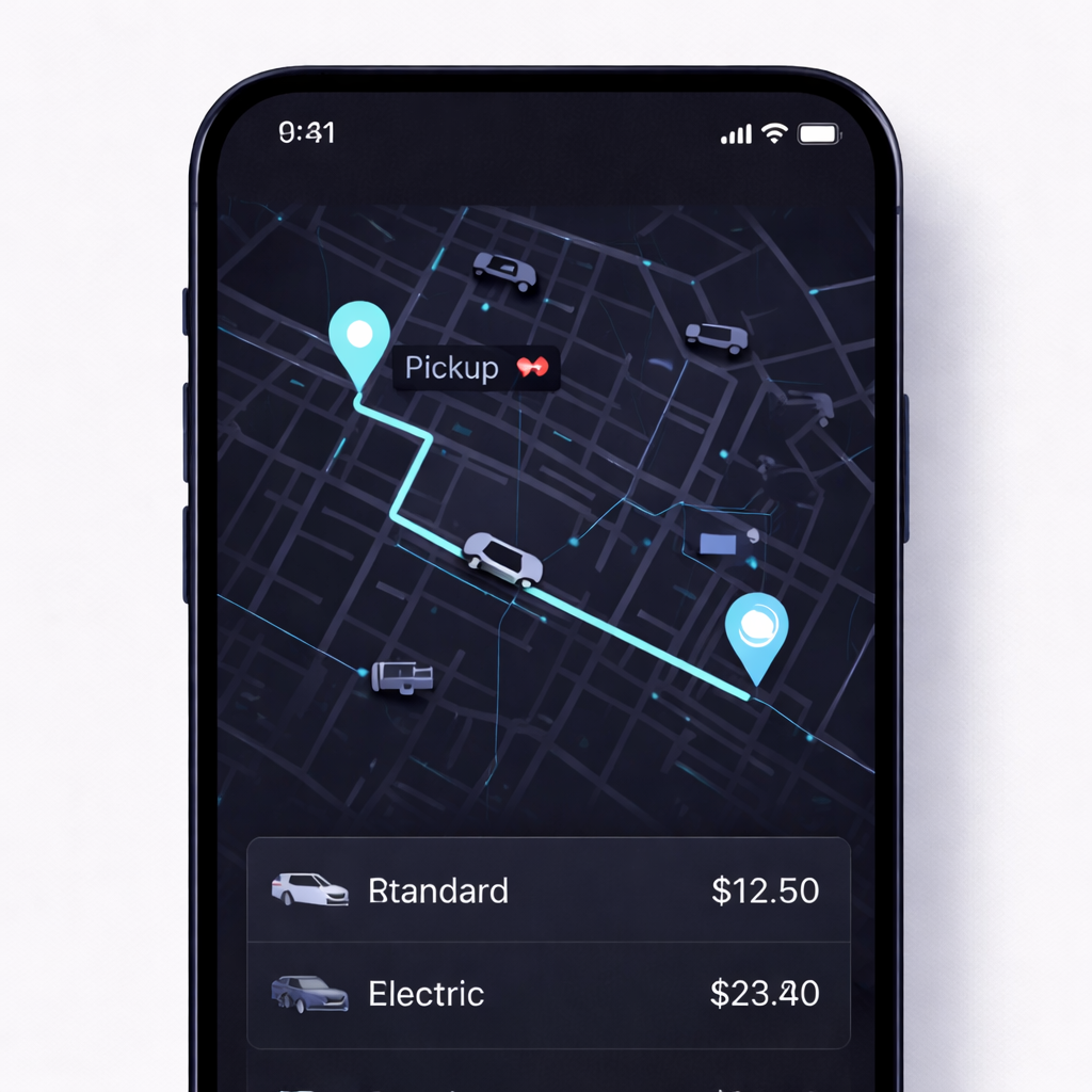 Taxi Booking App (Like Uber)
