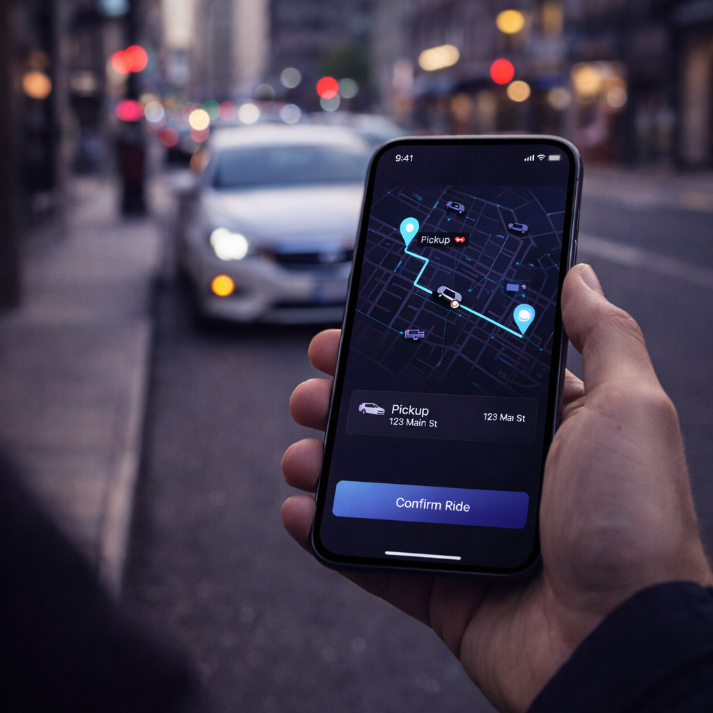 Taxi Booking App (Like Uber)