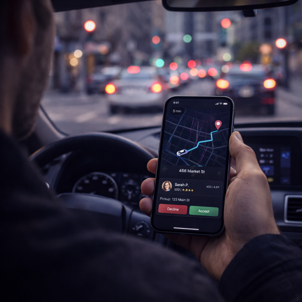 Taxi Booking App (Like Uber)